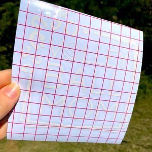 White cheetah volleyball mom car decal